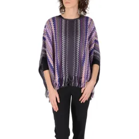 Missoni poncho multicolore   